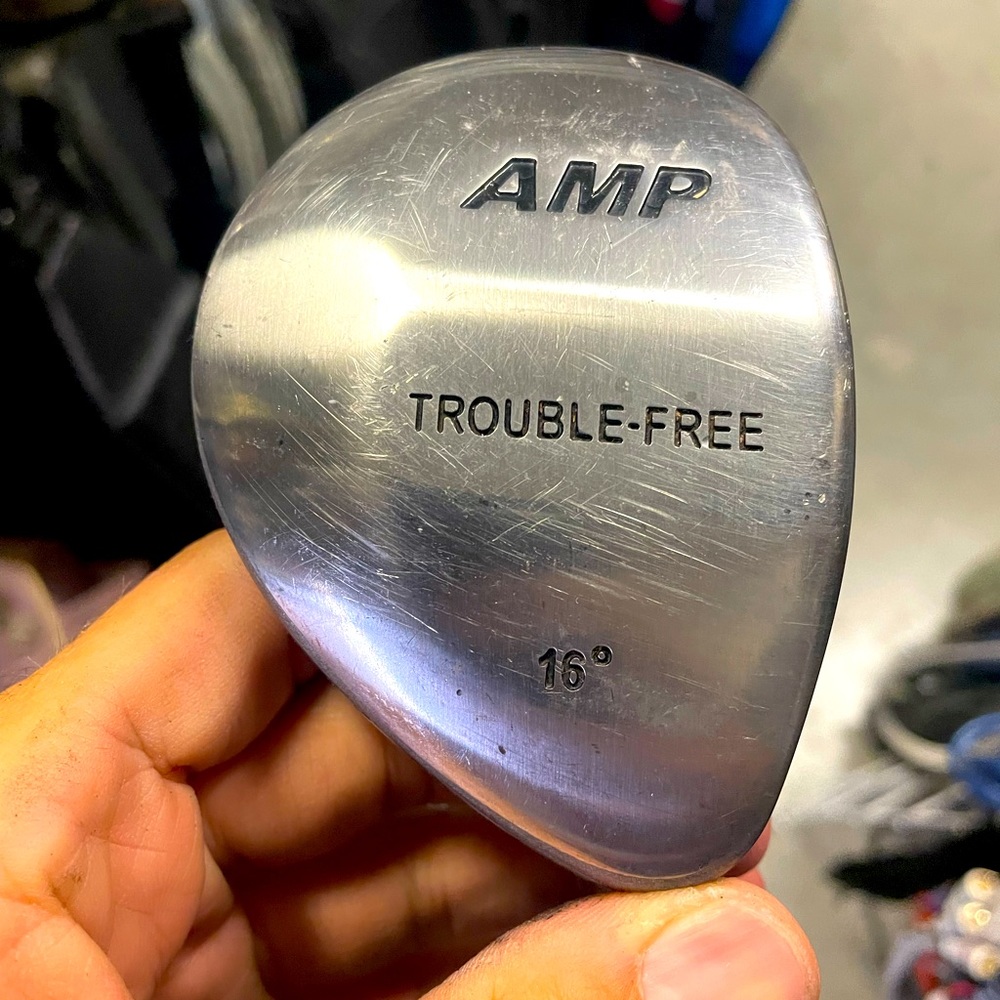 Golf club Trouble free AMP
16 deg RH